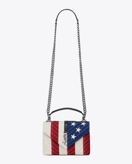 ysl american flag bag|America Flag: the new Saint Laurent capsule .